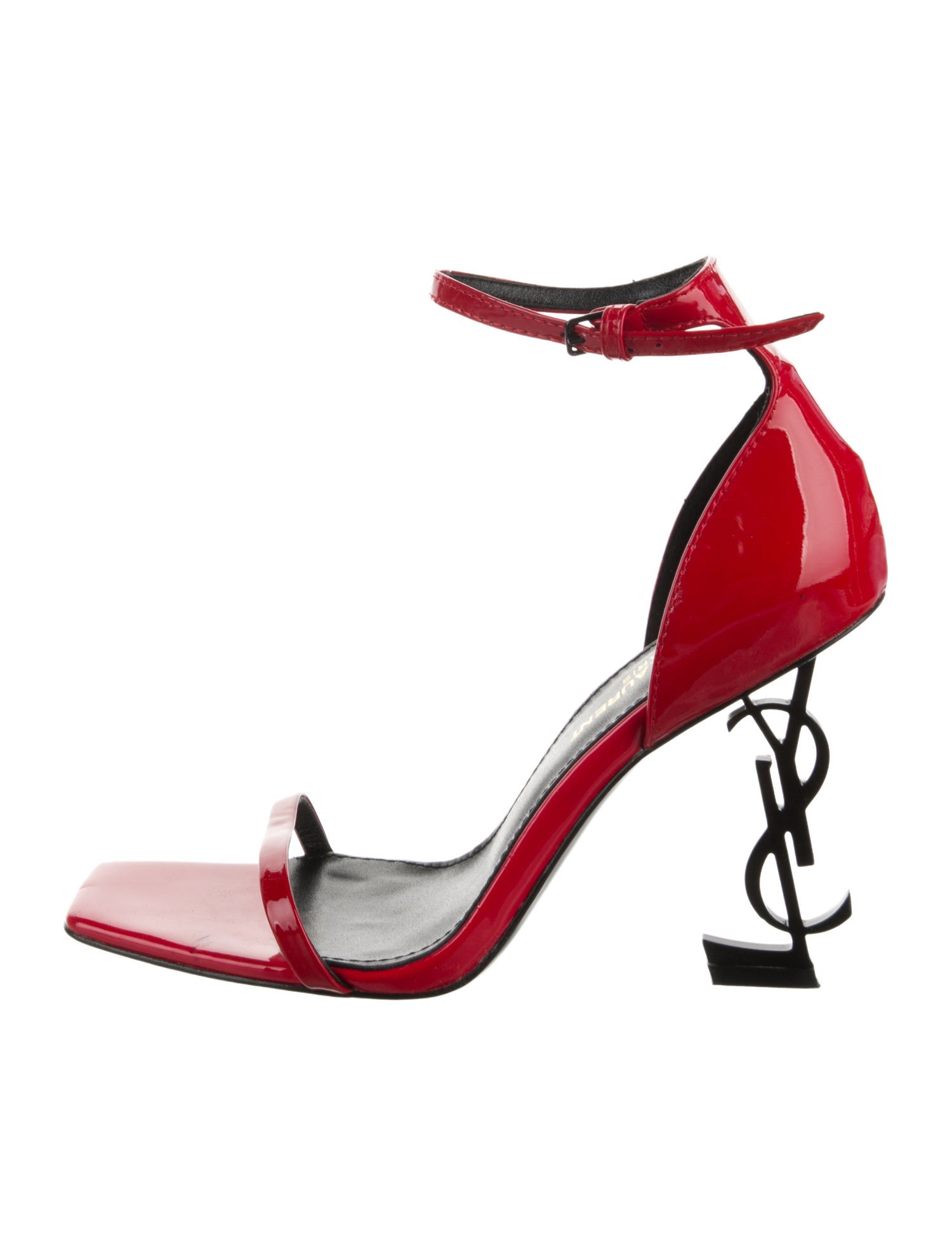 Saint Laurent Patent Leather Sandals
