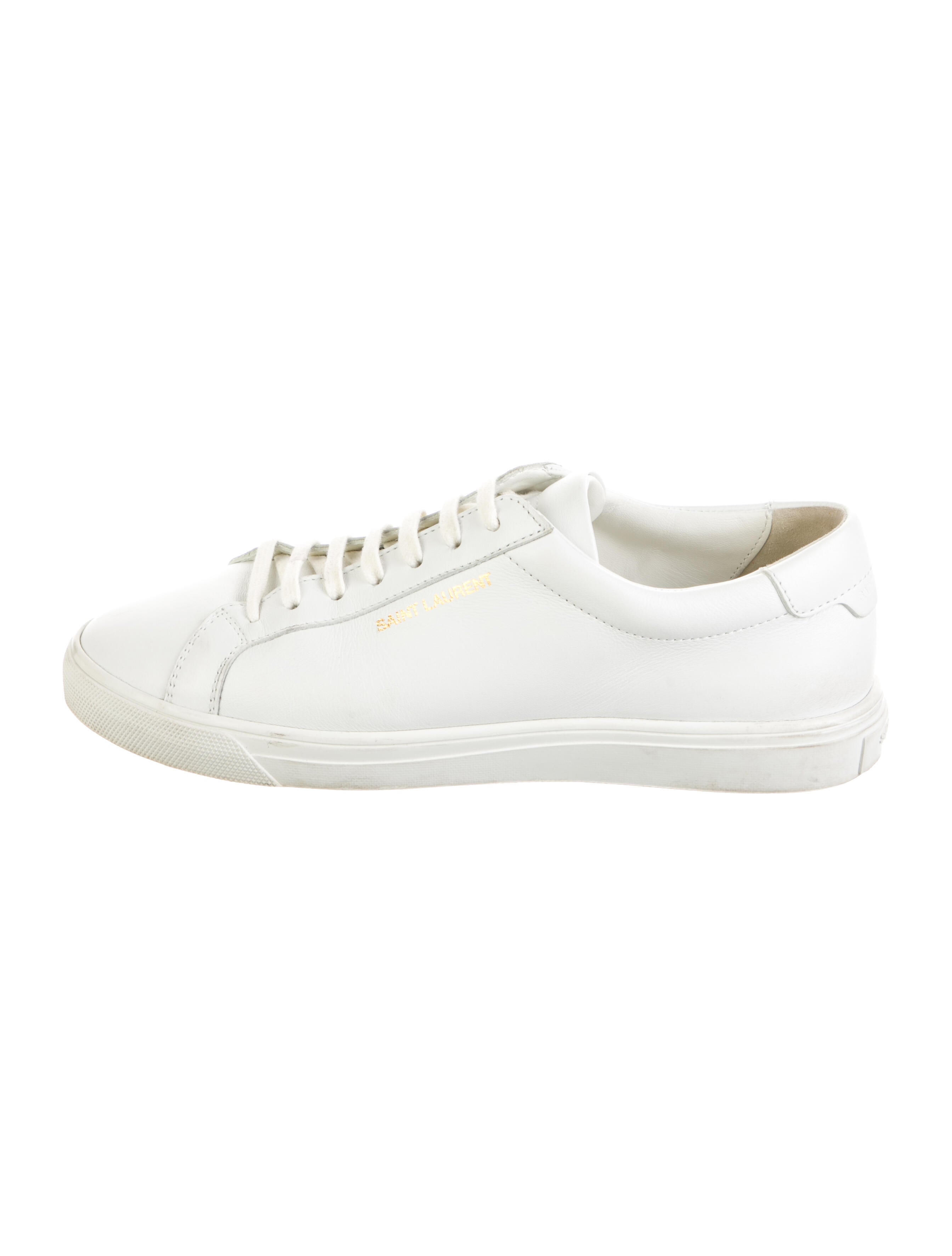 Saint Laurent Leather Sneakers
