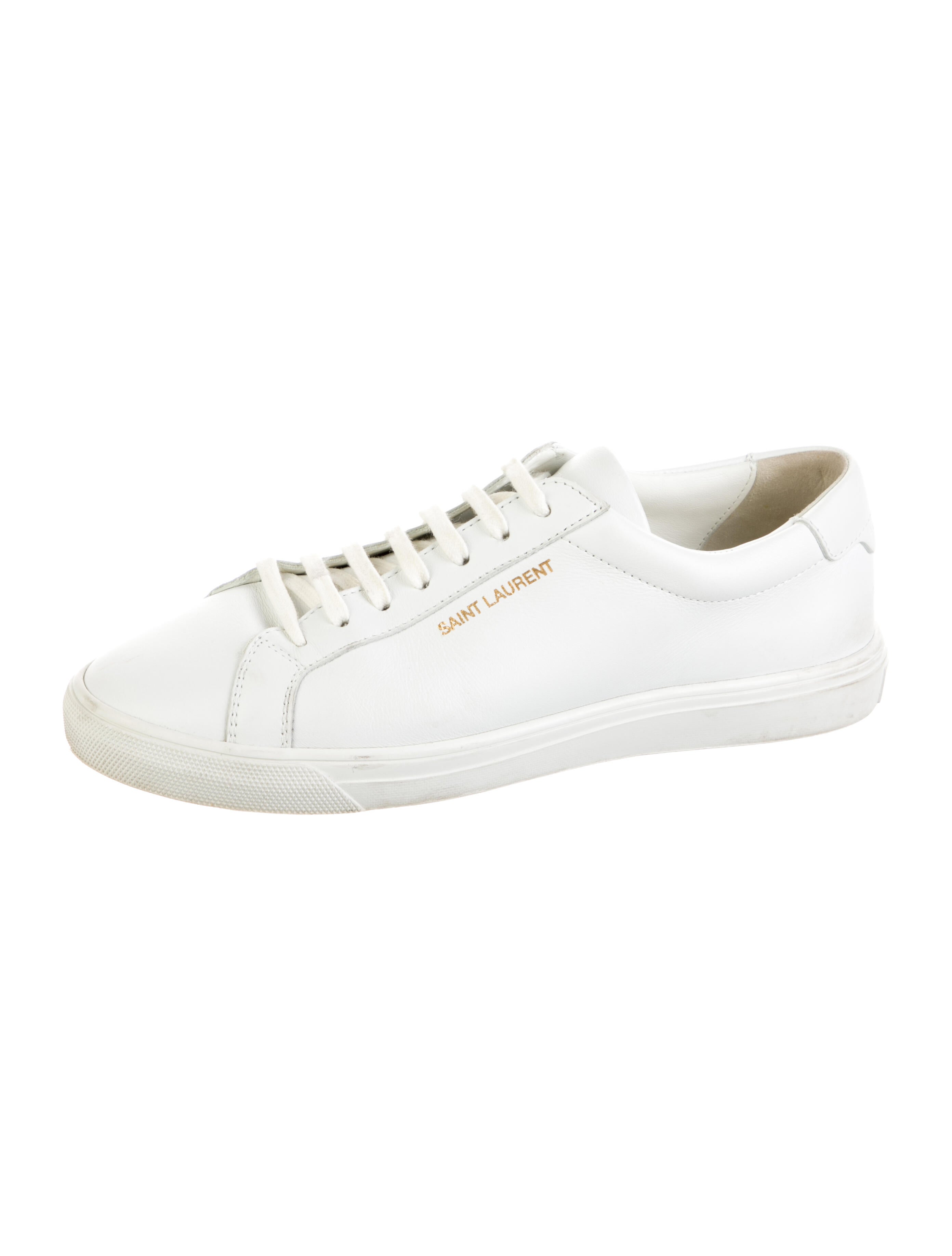 Saint Laurent Leather Sneakers