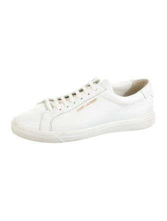 Saint Laurent Leather Sneakers
