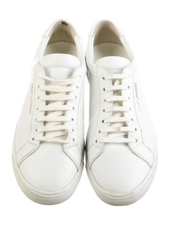 Saint Laurent Leather Sneakers
