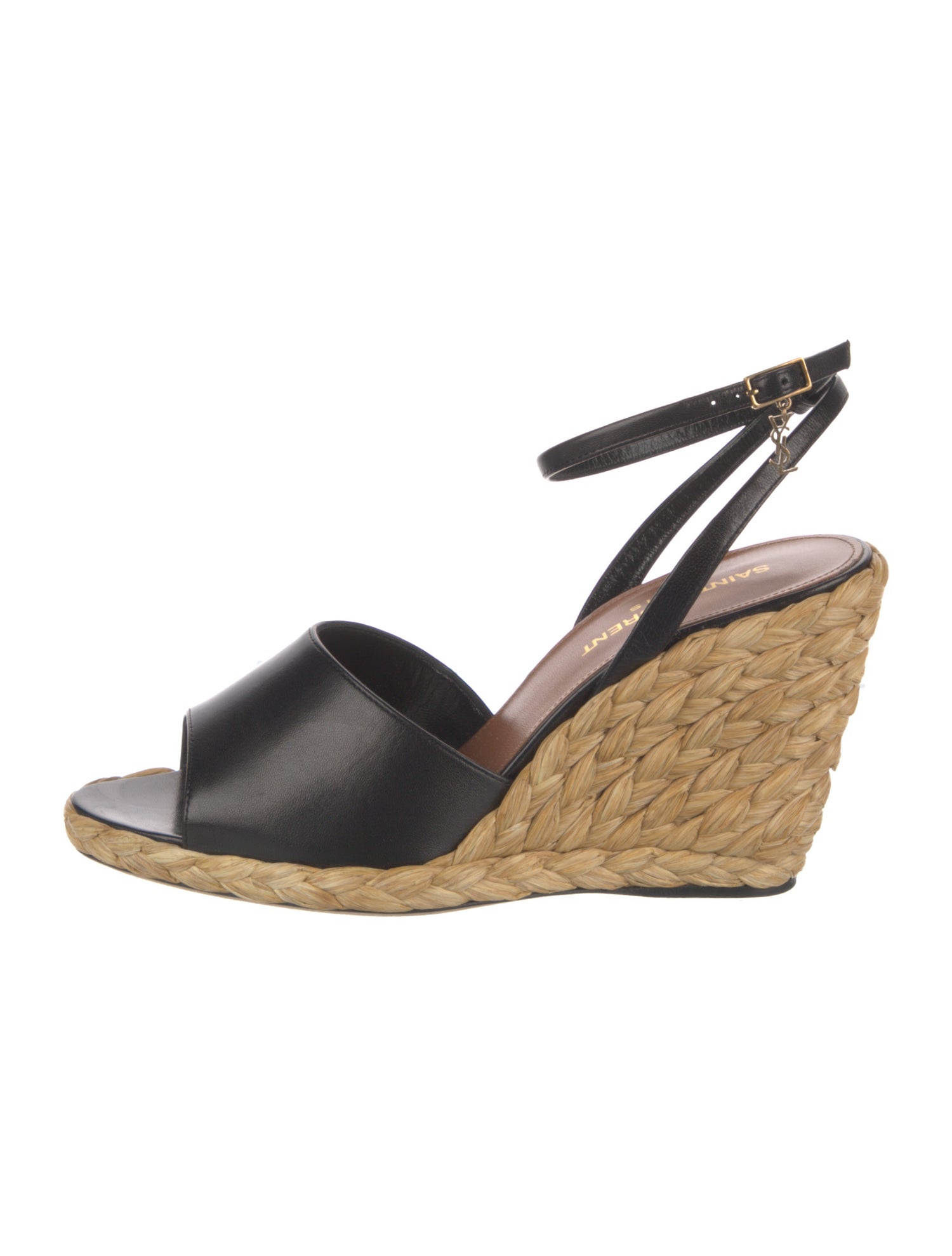 Saint Laurent Leather Espadrilles