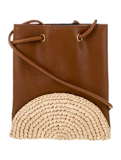Saint Laurent Leather Pochon Mini