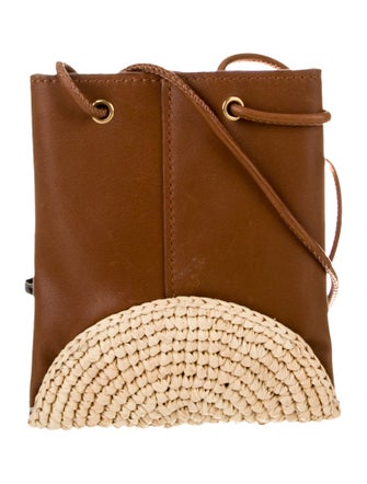 Saint Laurent Leather Pochon Mini