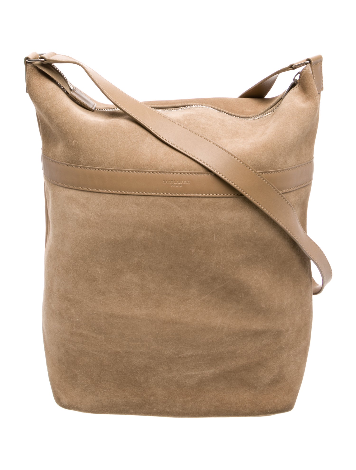 Saint Laurent Suede Bucket Bag Vintage