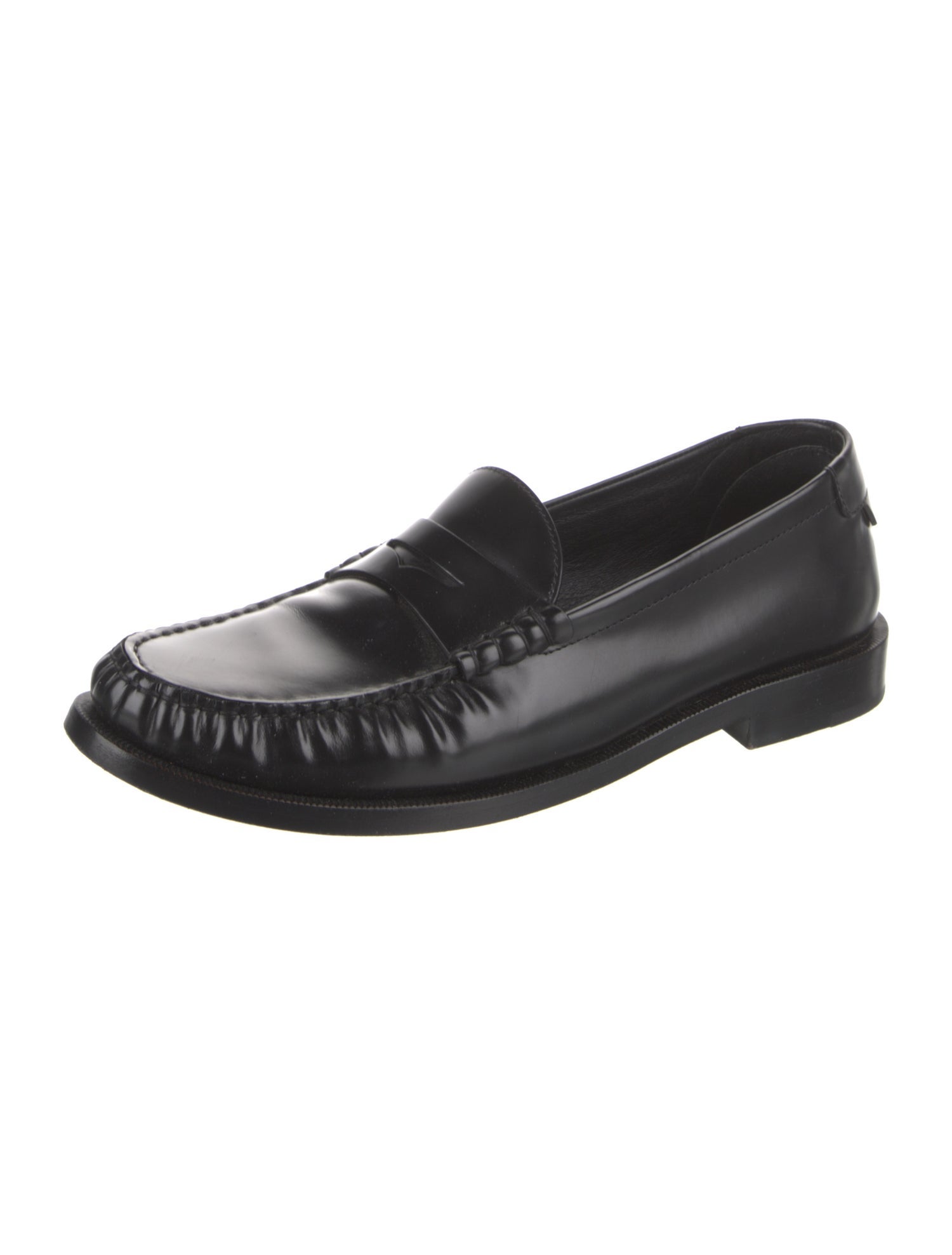 Saint Laurent Leather Loafers