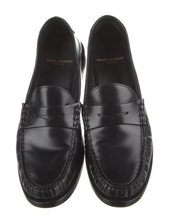 Saint Laurent Leather Loafers