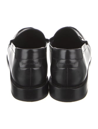 Saint Laurent Leather Loafers