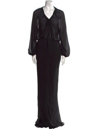 Saint Laurent 2022 Long Dress