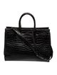 Saint Laurent Embossed Leather Sac De Jour