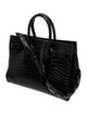 Saint Laurent Embossed Leather Sac De Jour