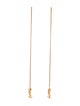 Saint Laurent Cassandre Threader Drop Earrings
