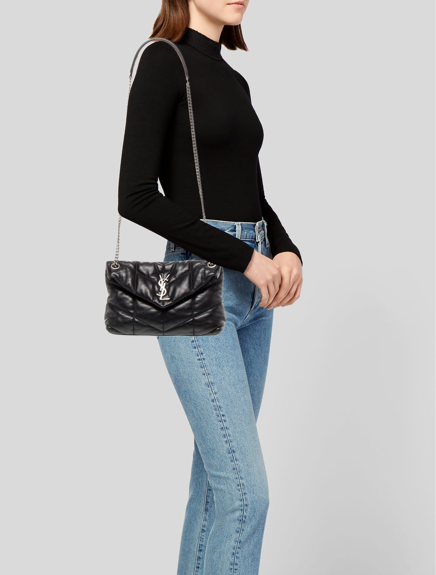 Saint Laurent Quilted LouLou