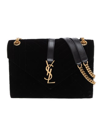 Saint Laurent Quilted Envelope Medium