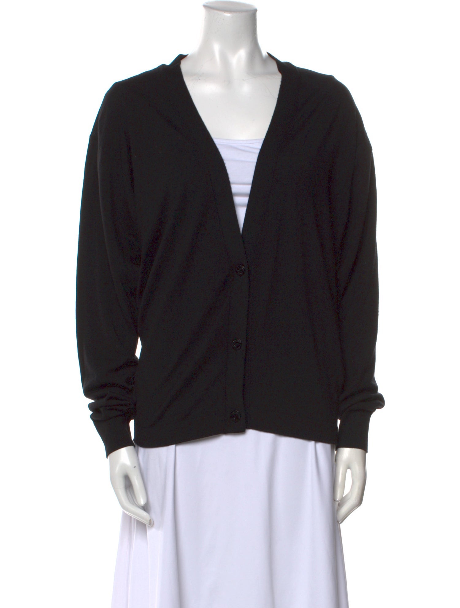 Saint Laurent Wool V-Neck Sweater