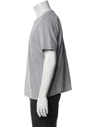 Saint Laurent Graphic Print Crew Neck T-Shirt