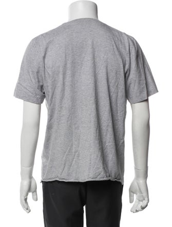 Saint Laurent Graphic Print Crew Neck T-Shirt