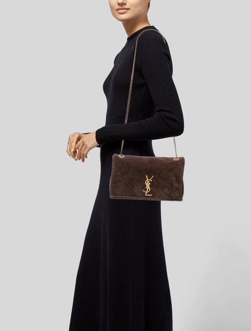Saint Laurent Suede Kate Medium