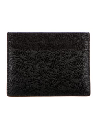 Saint Laurent 2014 Leather Card Holder