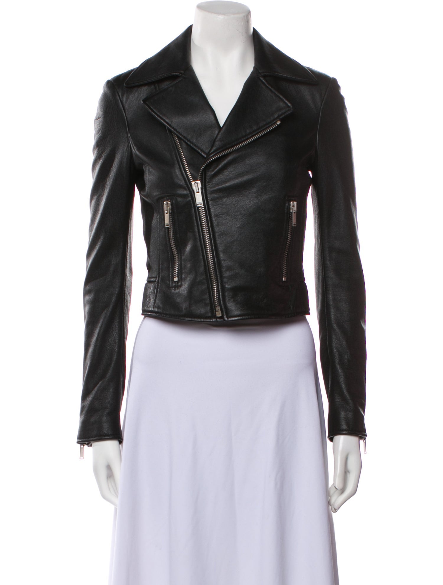 Saint Laurent 2017 Leather Biker Jacket