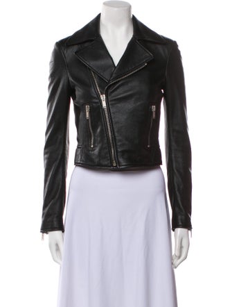 Saint Laurent 2017 Leather Biker Jacket