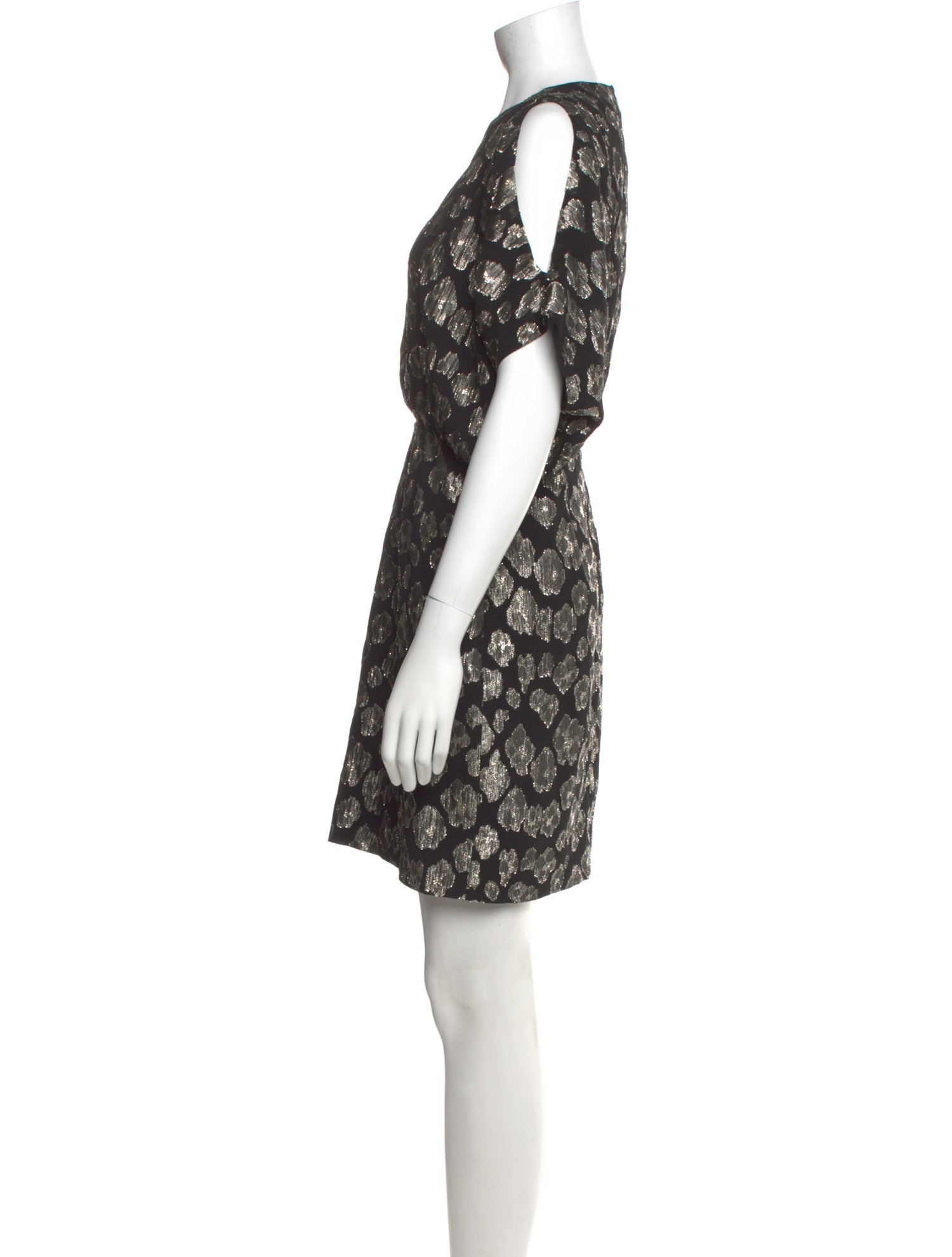 Saint Laurent Silk Mini Dress