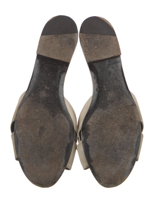 Saint Laurent Leather Slides