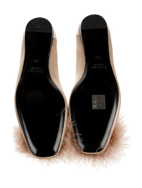 Saint Laurent Satin Mules