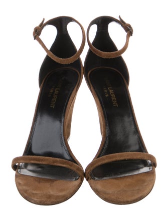 Saint Laurent Suede Sandals