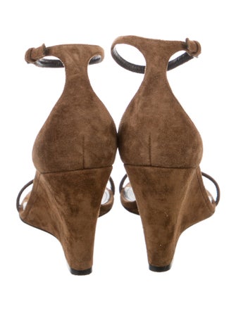 Saint Laurent Suede Sandals