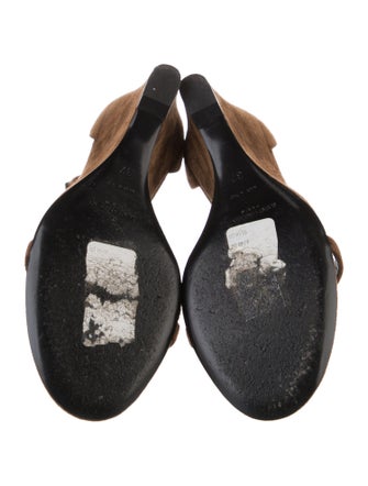 Saint Laurent Suede Sandals