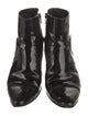 Saint Laurent Patent Leather Boots