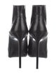 Saint Laurent Leather Animal Print Chelsea Boots