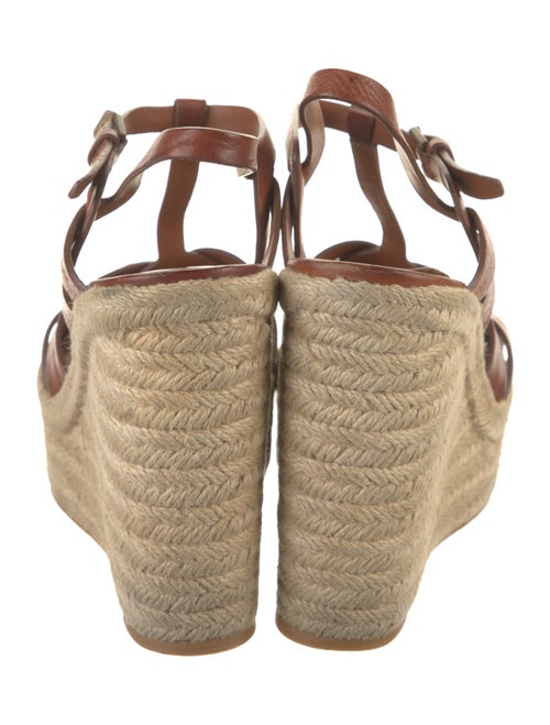 Saint Laurent Leather Espadrilles