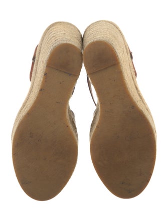 Saint Laurent Leather Espadrilles