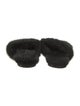 Saint Laurent Mink Fur Trim Slides