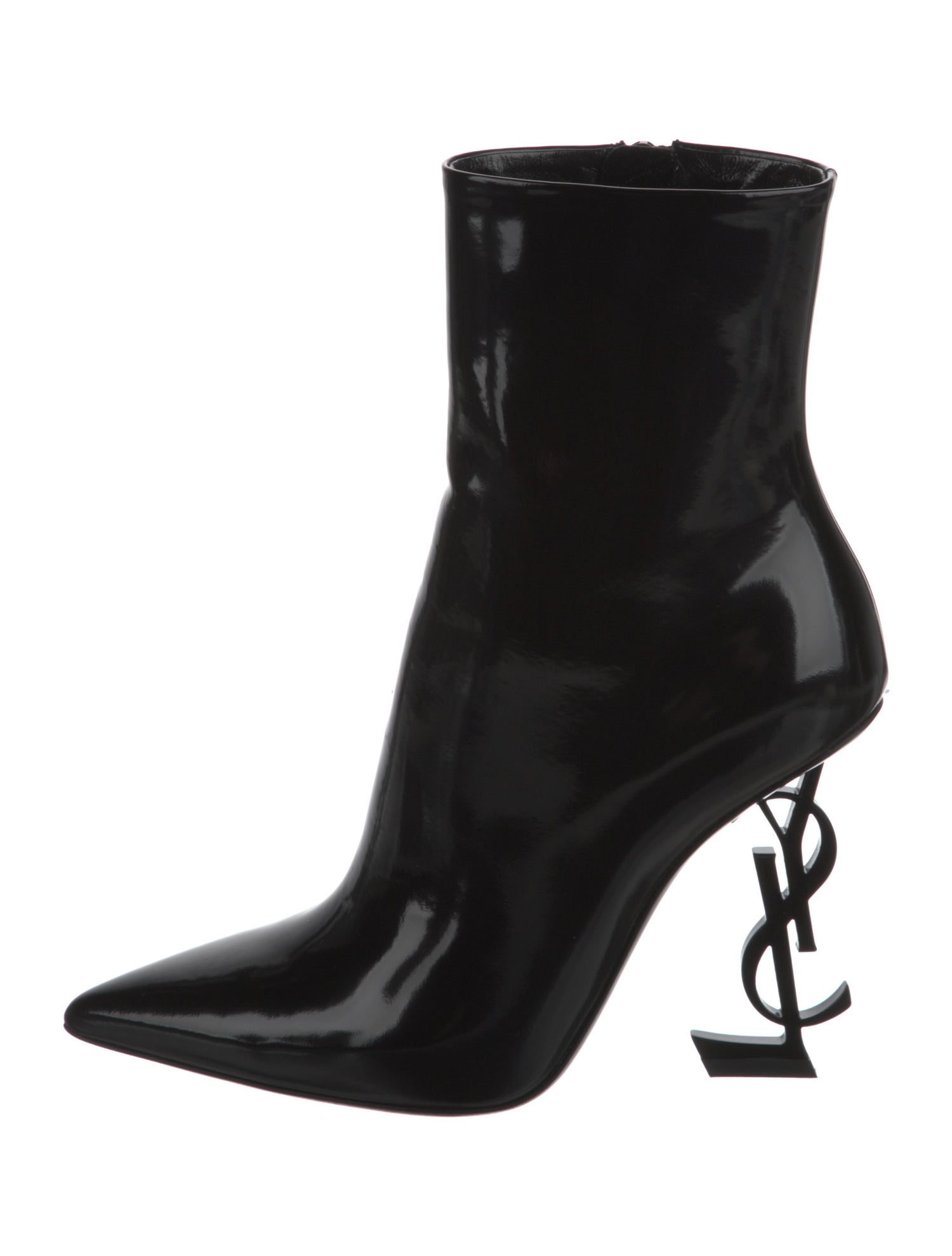 Saint Laurent Patent Leather Sock Boots