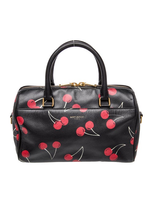 Saint Laurent Leather Top Handle Bag Baby