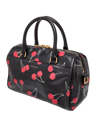 Saint Laurent Leather Top Handle Bag Baby