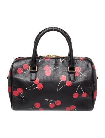 Saint Laurent Leather Top Handle Bag Baby