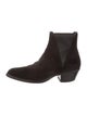 Saint Laurent Suede Chelsea Boots