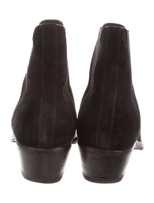 Saint Laurent Suede Chelsea Boots