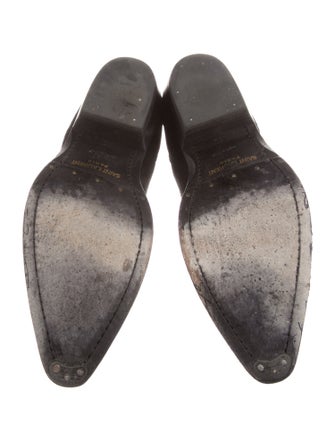 Saint Laurent Suede Chelsea Boots