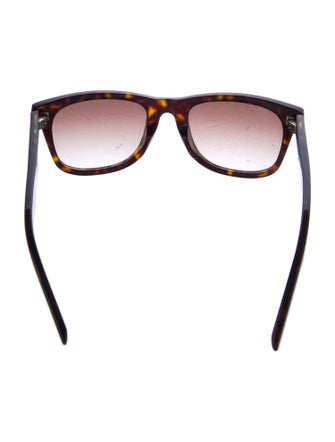 Saint Laurent Square Gradient Sunglasses