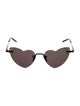 Saint Laurent Cat-Eye Mirrored Sunglasses