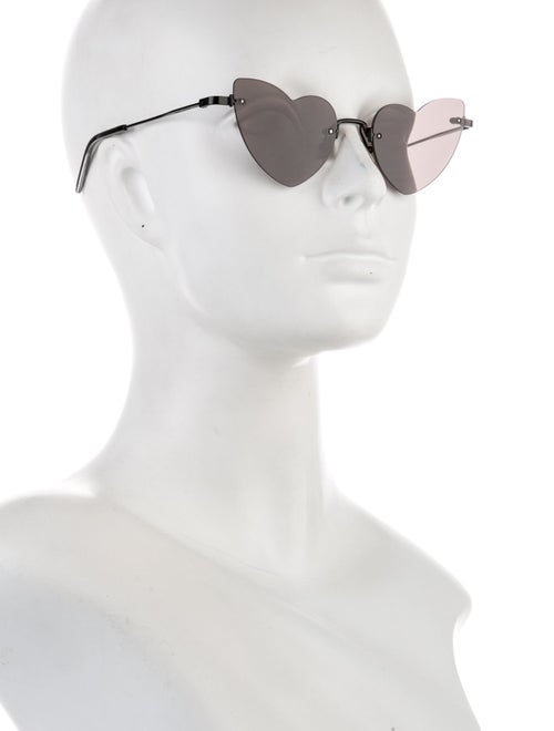 Saint Laurent Cat-Eye Mirrored Sunglasses