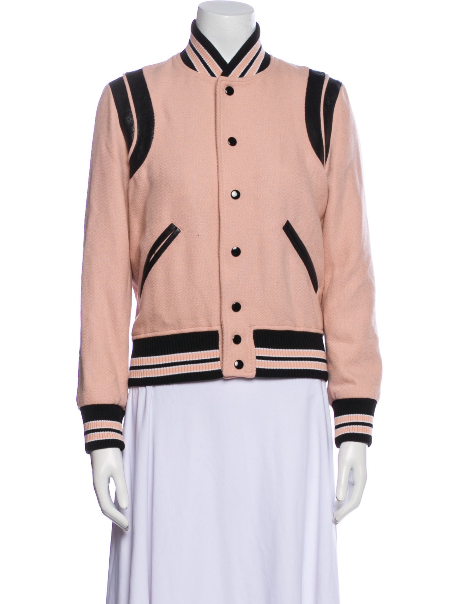 Saint Laurent 2017 Virgin Wool Bomber Jacket