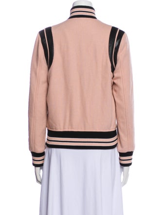 Saint Laurent 2017 Virgin Wool Bomber Jacket