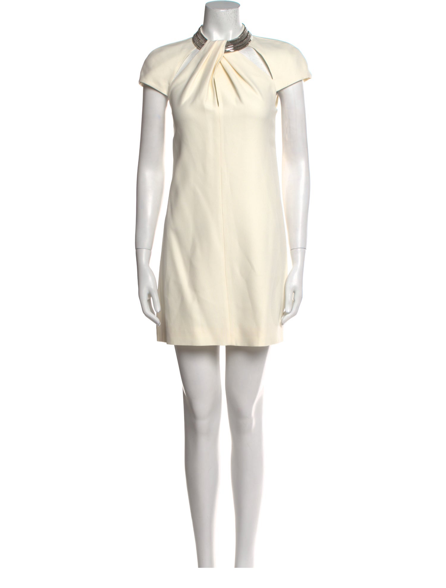 Saint Laurent Silk Mini Dress