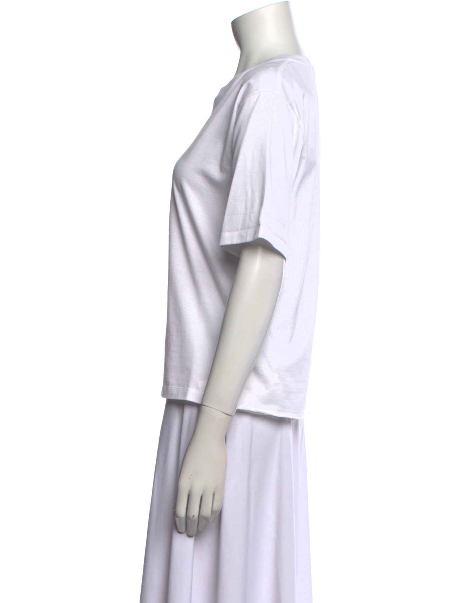 Saint Laurent Graphic Print Crew Neck T-Shirt